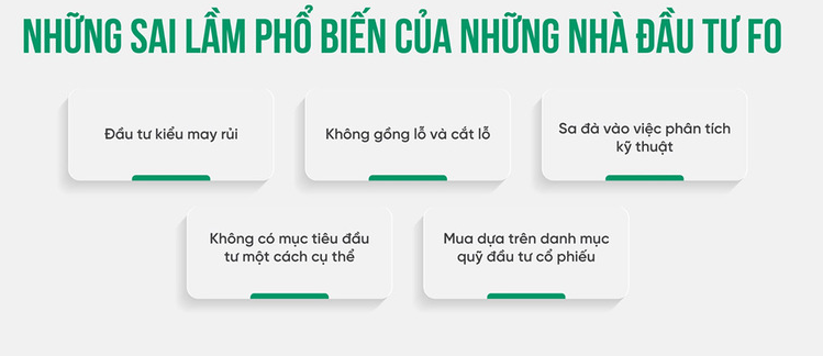 5 Sai Lầm Của Nhà Đầu Tư Chứng Khoán F0 Khi Thị Trường Giảm Điểm